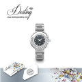 Destiny Jewellery Crystal From Swarovski Classic Leather Watch